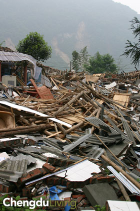 Sichuan quake rubble