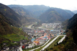 Beichuan before the 2008 earthquake