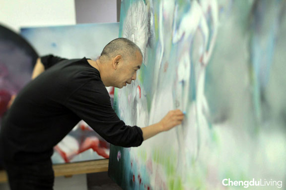 Chengdu artist Luo Fahui