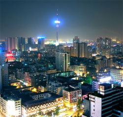 Chengdu at night
