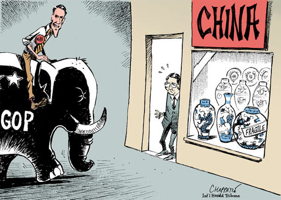 Romney China comic