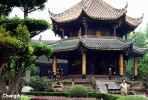 Chengdu qingyang temple